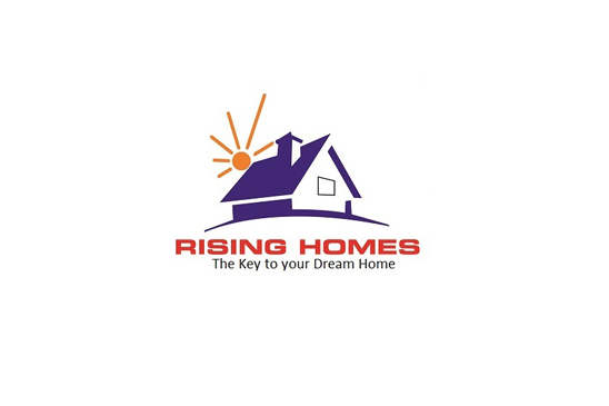 rising home logo image